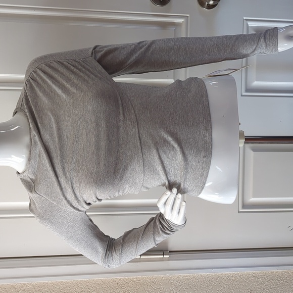 Layered Long Sleeve Pleated Shirt - M - Picture 1 of 10